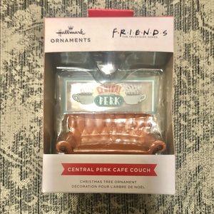 Friends Show Hallmark Ornament Central Perk Couch - New